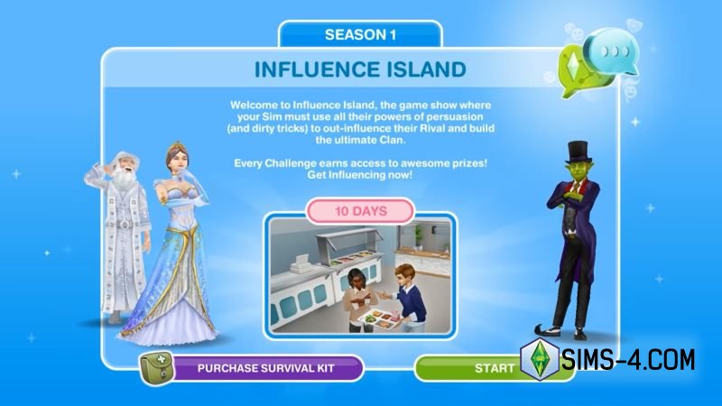 Событие «Остров влияния» в The Sims Freeplay - как играть, как создать клан, как влиять