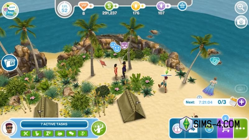 Событие «Остров влияния» в The Sims Freeplay - как играть, как создать клан, как влиять