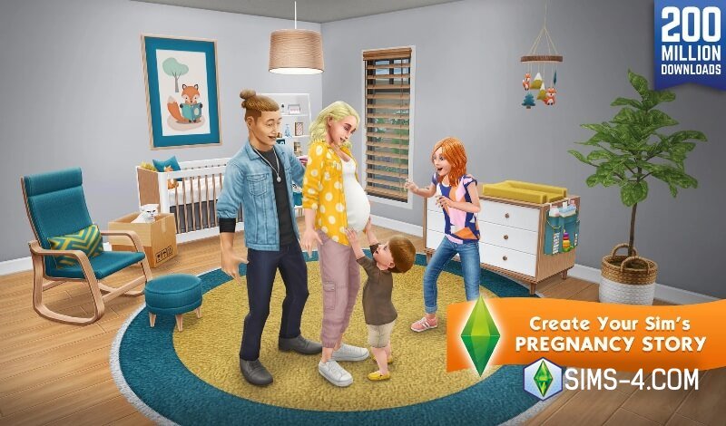 Скачать полную версию Симс Фриплей на телефон Андроид бесплатно - The Sims FreePlay