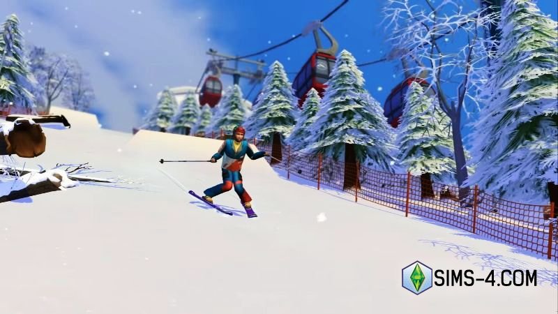 Дополнение The Sims 4 Снежные просторы