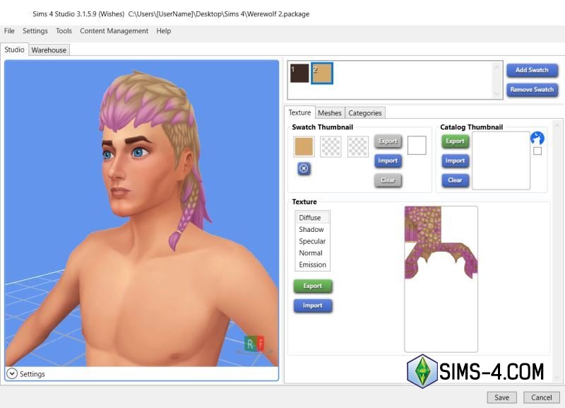 Sims 4 Studio v.3.1.6.2