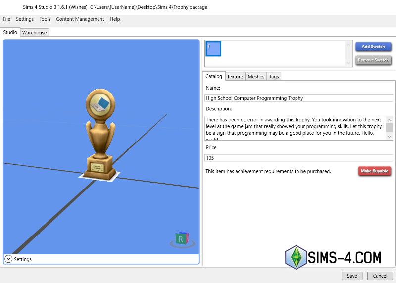 Программа Sims 4 Studio последняя версия на русском