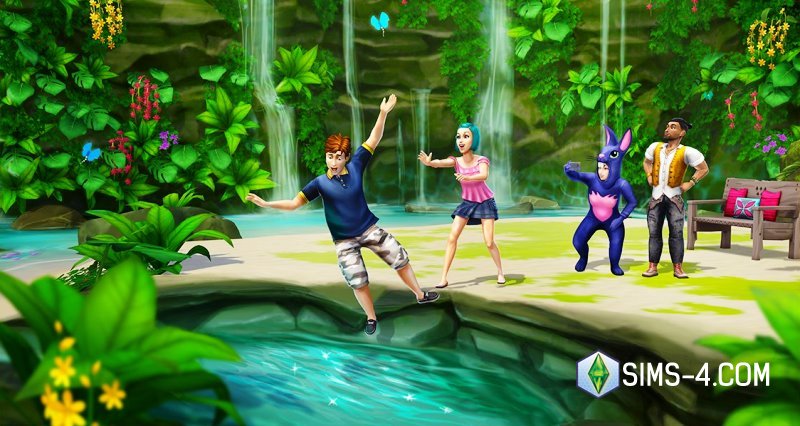 Скачать последнюю версию Симс Мобайл на Андроид - The Sims Mobile 34.0.0 Джунгли